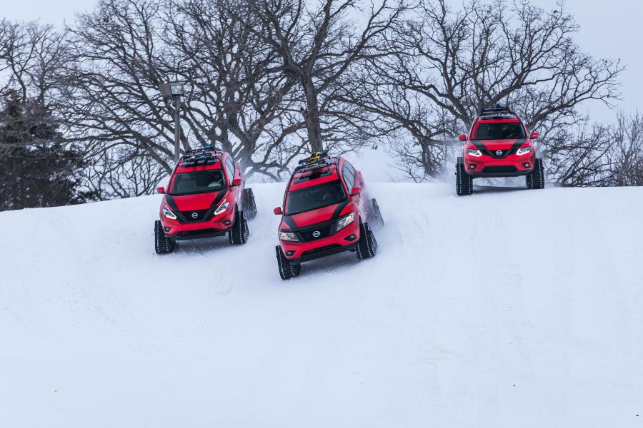 Nissan Pathfinder Winter Warrior Concept 2016 года  (фото 13 из 29)